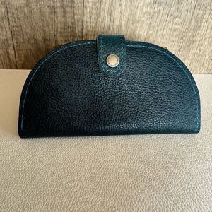 Portland Leather Quesadilla wallet. Lagoon